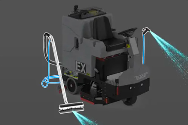 Tomcat HD V2 – option Scrub PRO VRC Wing Spray Jet | PADEMA