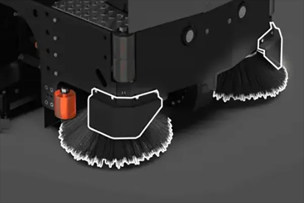 Tomcat HD V2 – brosses latérales doubles et protège-balais | PADEMA