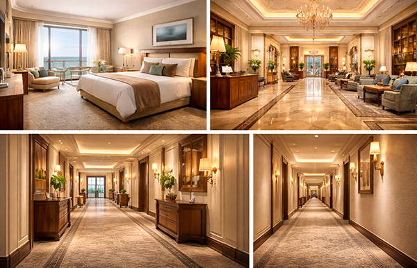 Équipement de nettoyage professionnel en hôtellerie