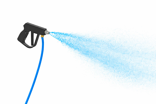 Pistolet pulvérisateur compact