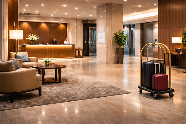 Nettoyage professionnel en hôtellerie