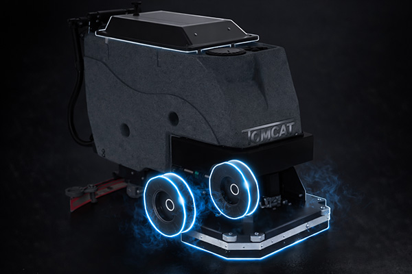 Tomcat CARBON V2 – Couvercle métal raclette caoutchouc haute densité | PADEMA