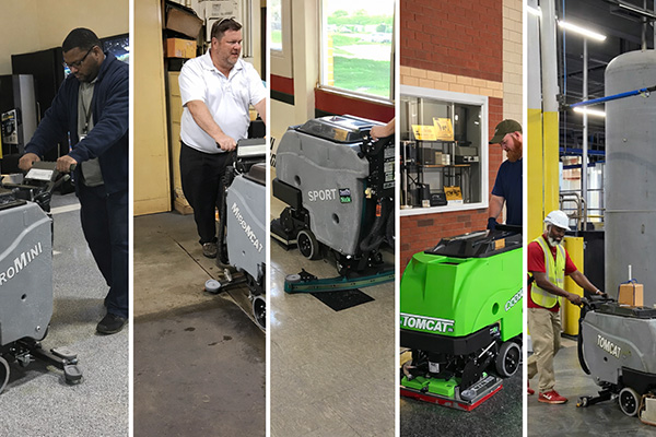 Tomcat – gamme complète de machines de nettoyage professionnel | PADEMA